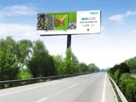 安宁高速擎天柱广告牌的特点和优势
