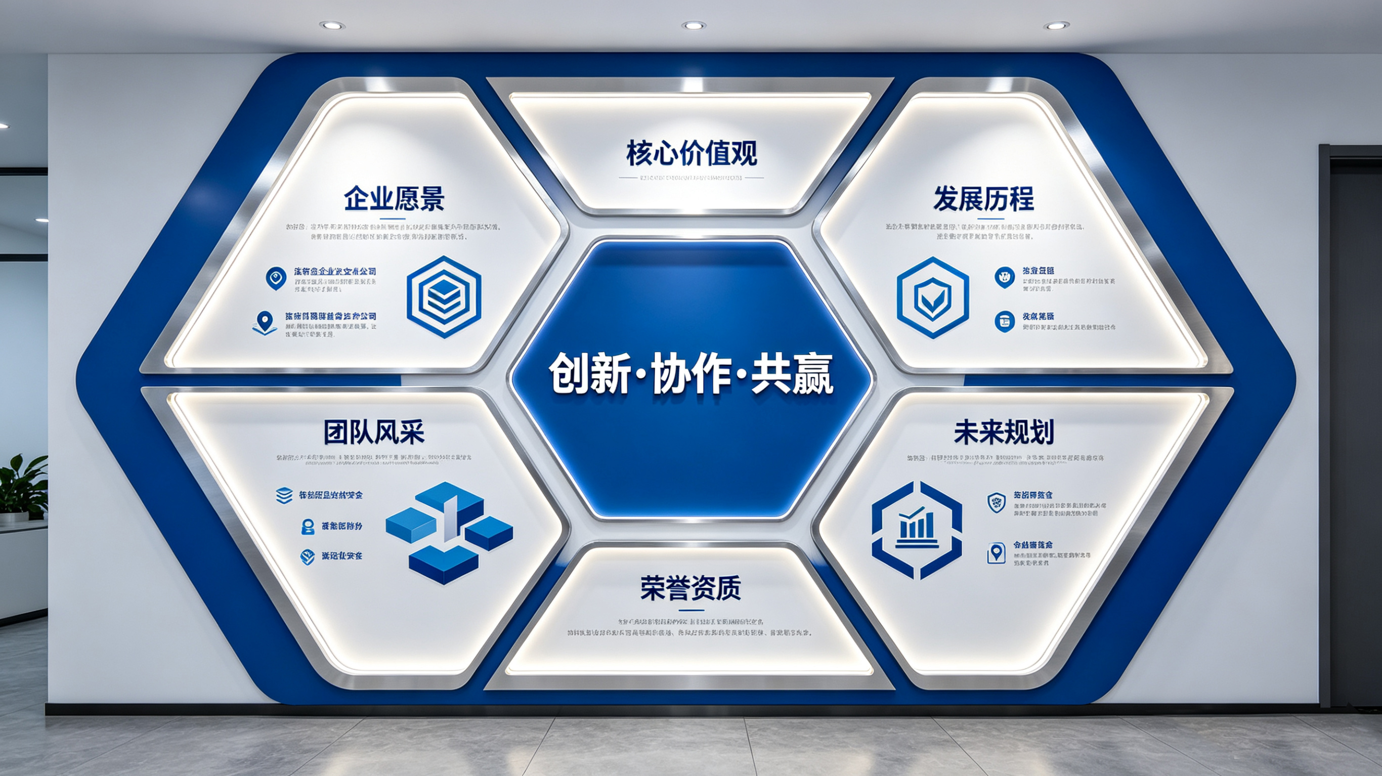 安宁企业文化墙六边形避坑指南（新手常犯5个错误）